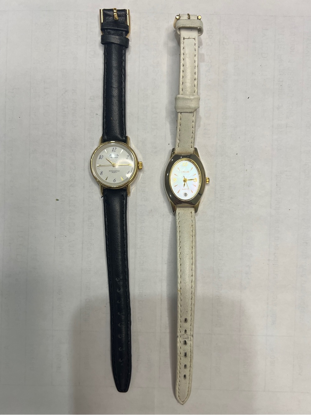 Cherokee and Acqua Woman watches